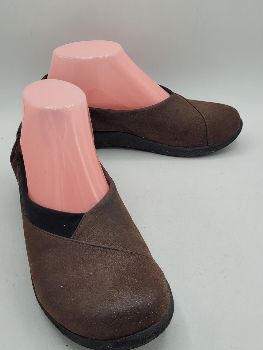 Clarks Sillian Jetay Brown slip-on flats Size 7 - Picture 3 of 16